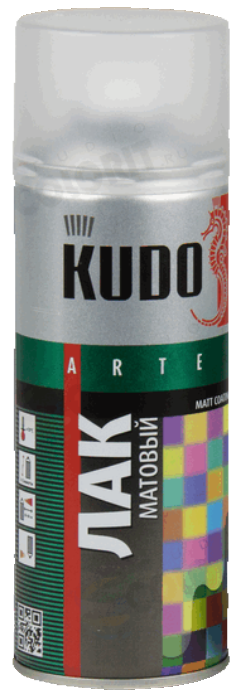 Лак акриловый KUDO матовый KU 9004