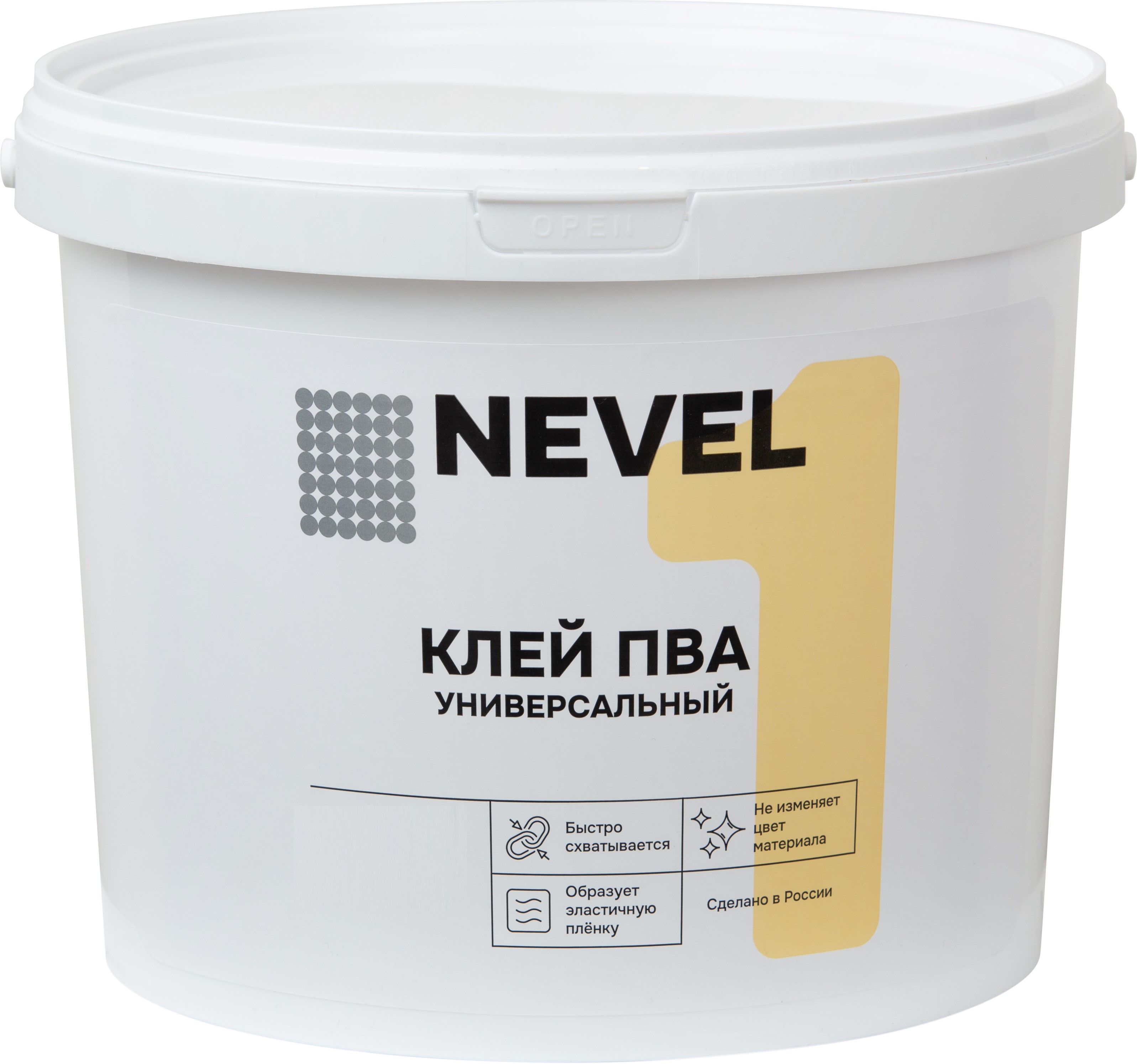 Клей ПВА универсальный NEVEL 3 кг