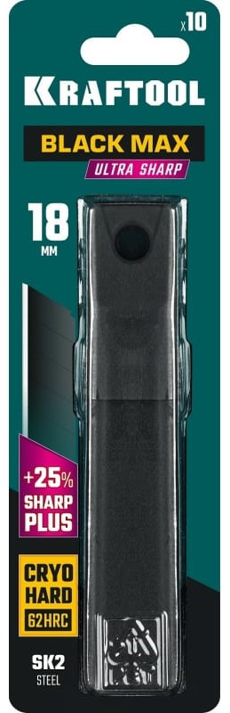 Лезвия KRAFTOOL BLACK 18 мм