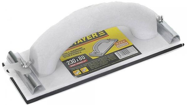 Терка шлифовальная STAYER, 230х80мм