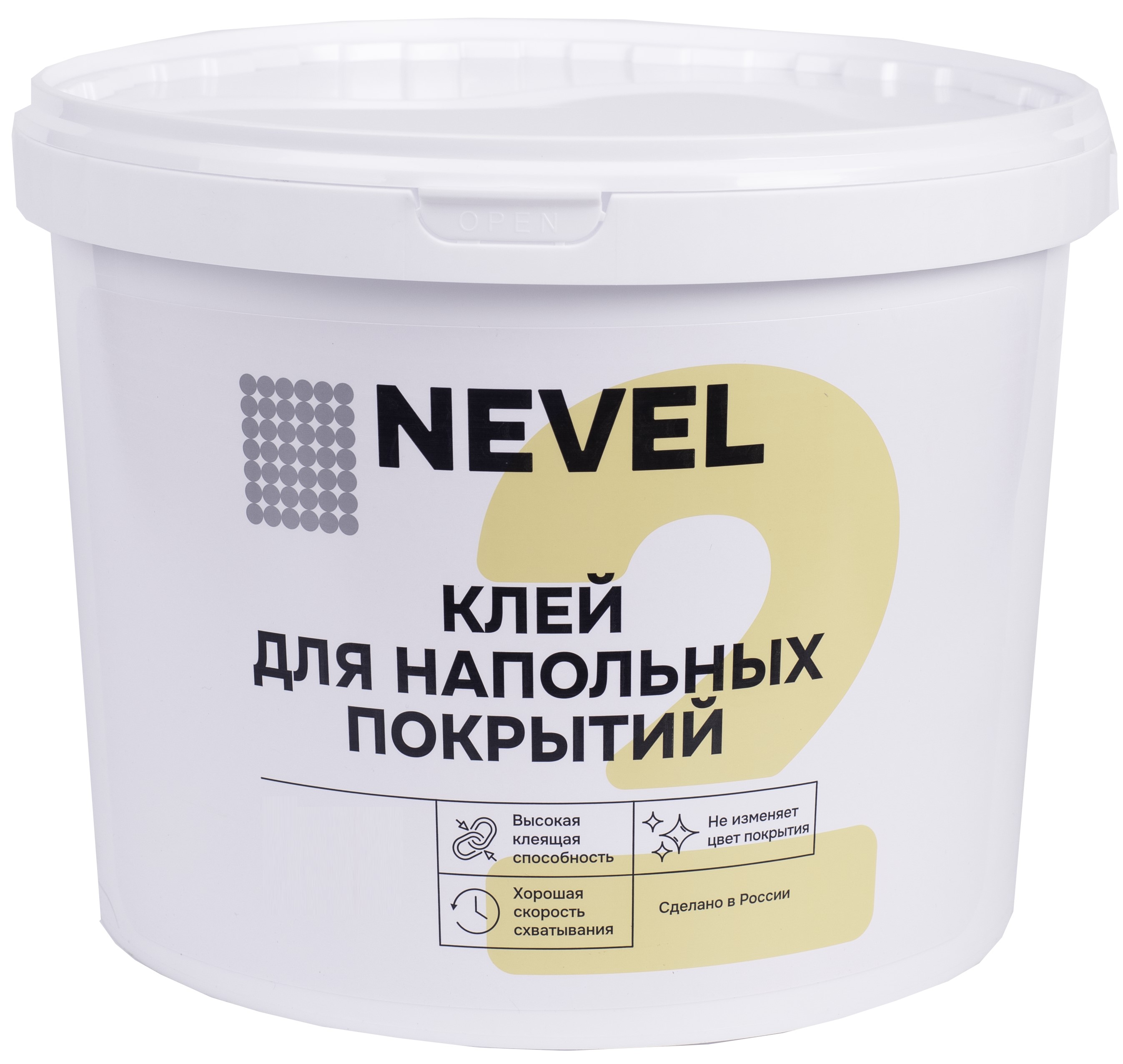Клей для напольных покрытий NEVEL 4 кг