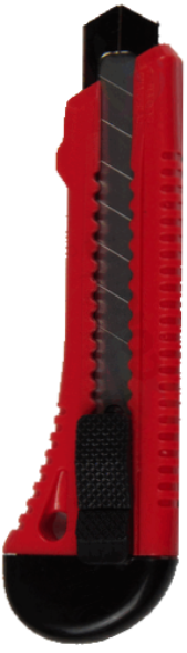 Нож MATRIX 18 мм, металлическая направляющая