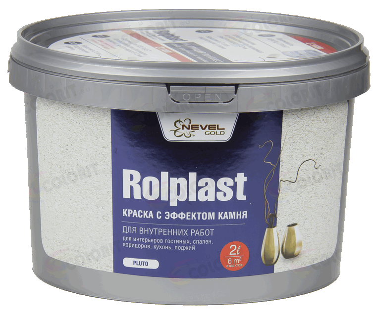 Декоративное покрытие ROLPLAST Pluto 2 кг