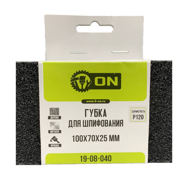 Губка шлифовальная ON P120
