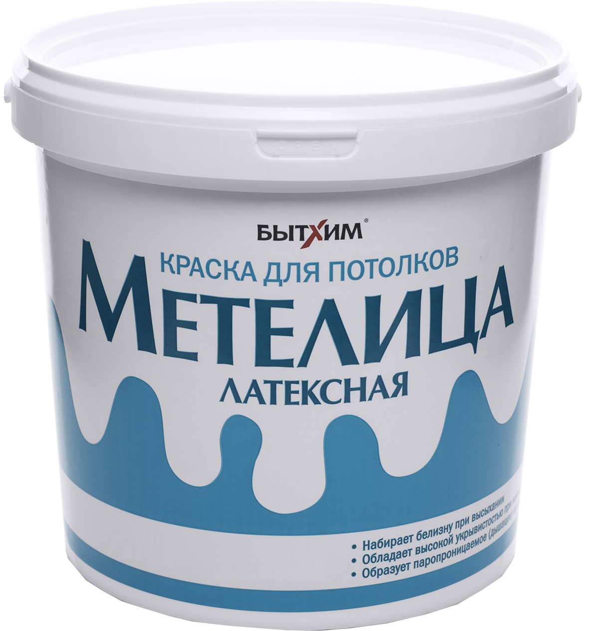 Краска для потолков метелица БЫТХИМ 25 кг
