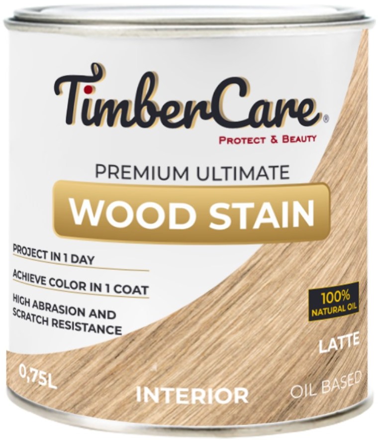 Масло TimberCare Wood Stain латте 0,75л