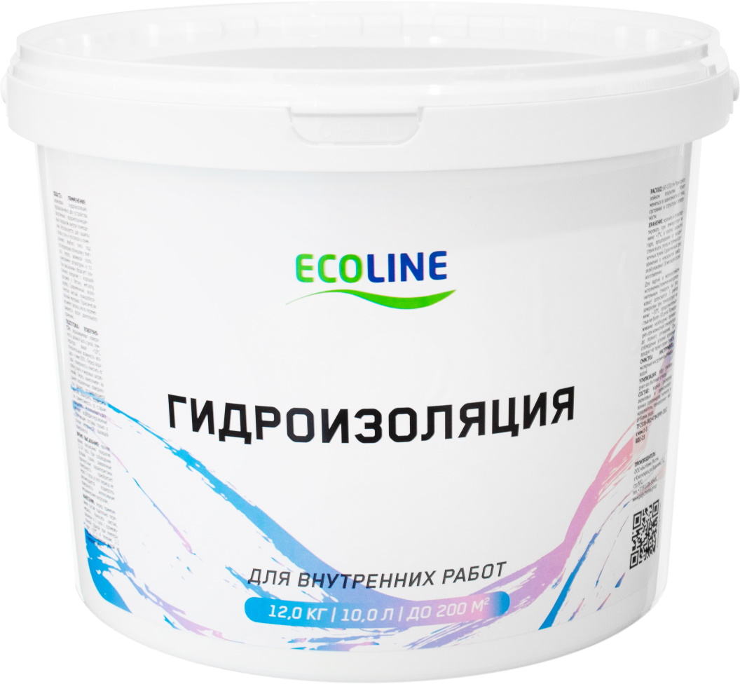 Гидроизоляция акриловая ECOLINE 12 кг
