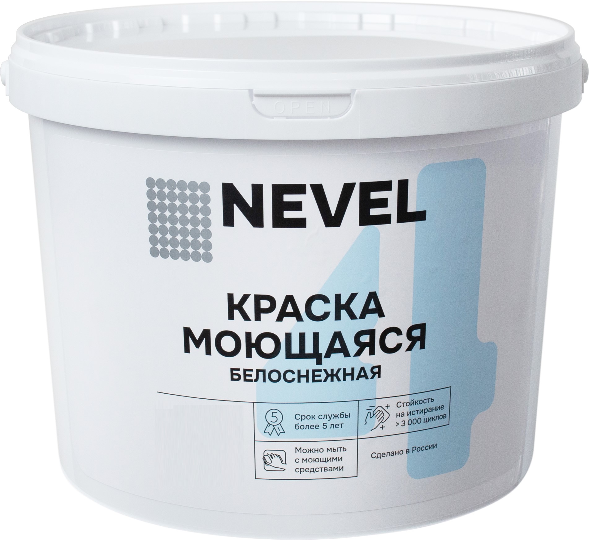 Краска моющаяся NEVEL 25 кг