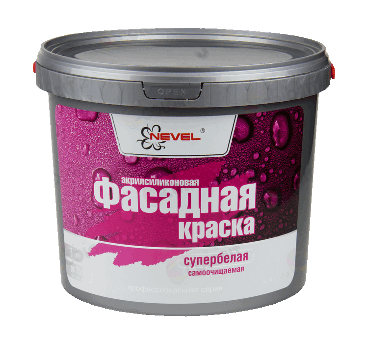 Краска фасадная NEVEL GOLD 7 кг