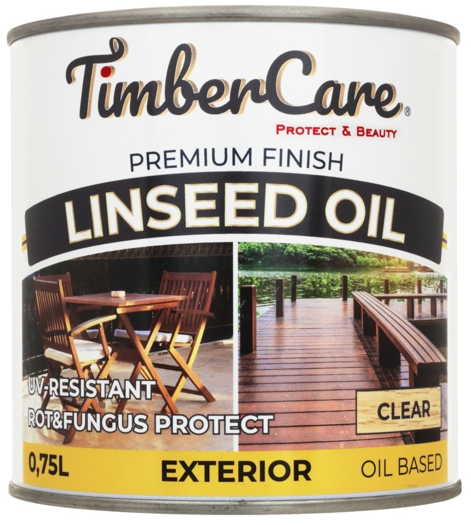 Масло льняное TimberCare Linseed Oil прозрачный 0,75 л