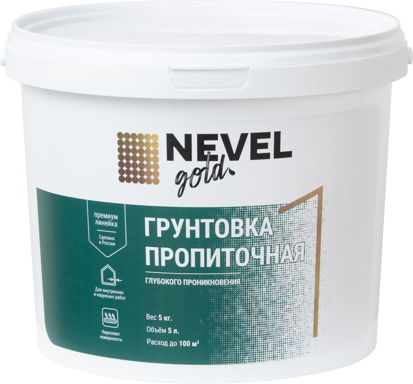 Грунт пропиточный NEVEL GOLD 5 кг