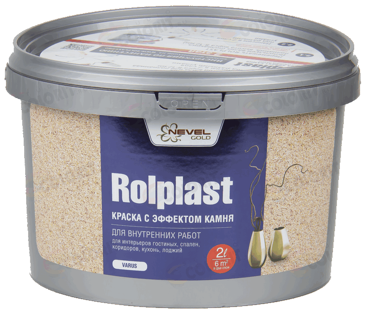 Декоративное покрытие ROLPLAST Varus 2 кг