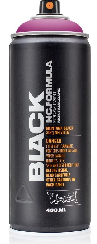 MONTANA Краска BLACK пурпурная 0,4л 3155 BLK