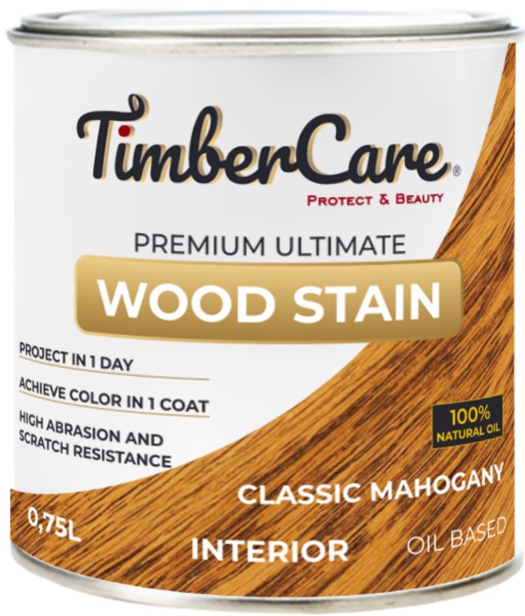 Масло TimberCare Wood Stain классический махагон 0,75л