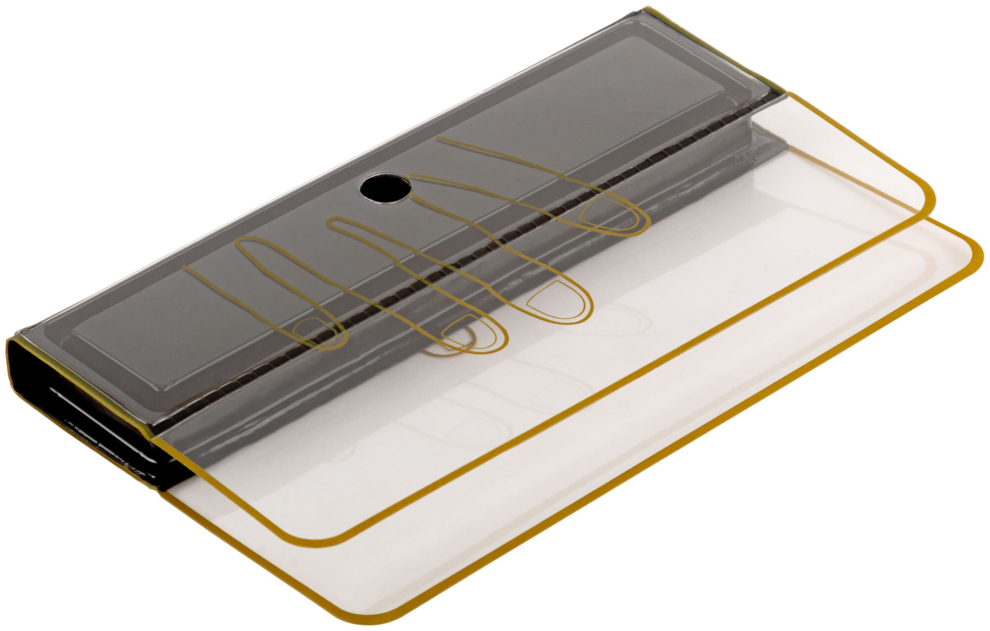 Шпатель декоративный двойной 170 мм Master Color