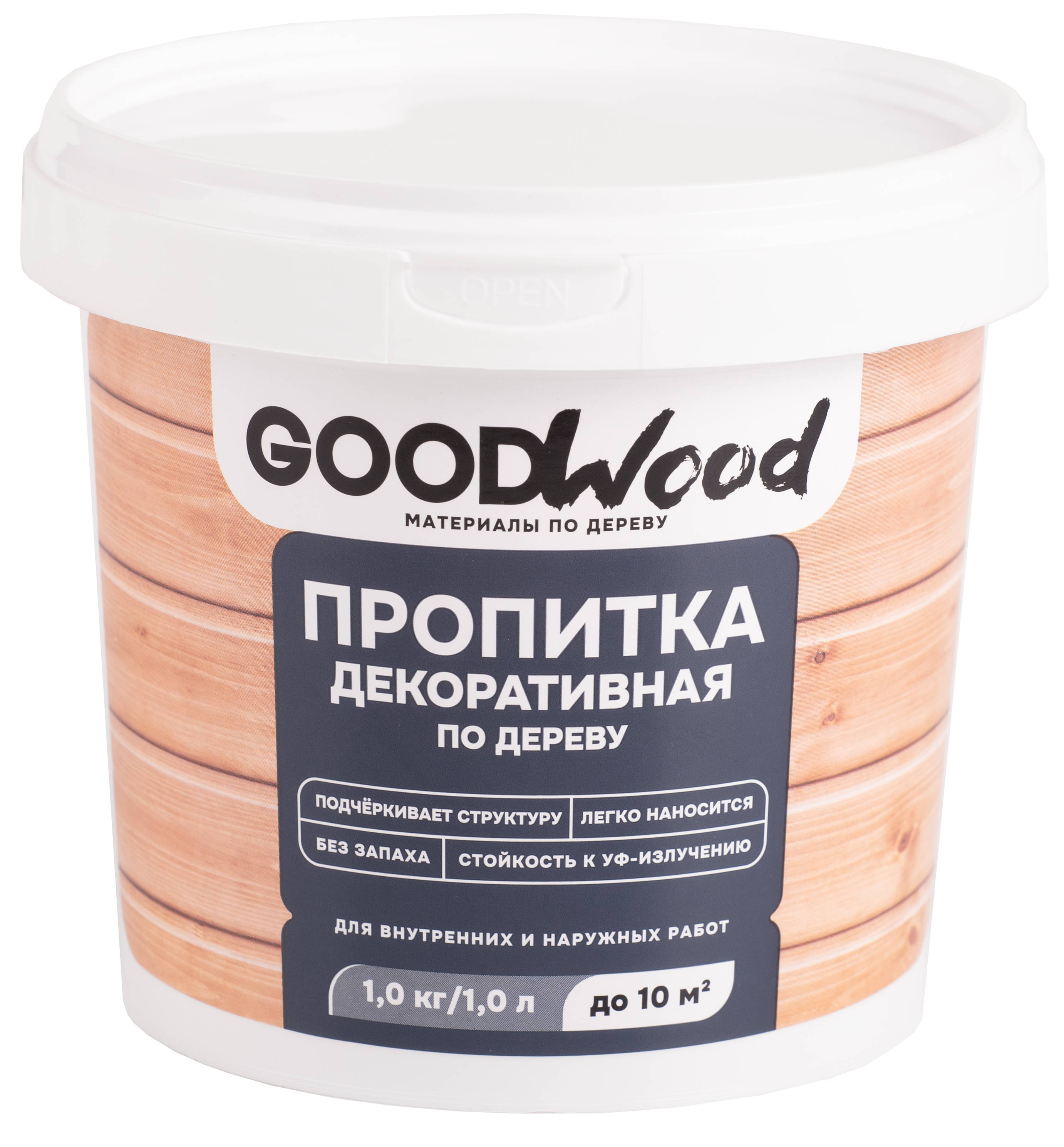 Пропитка по дереву GOODWOOD бесцветный 1 л