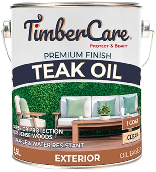 Натуральное тиковое масло TimberCare Teak Oil прозрачный 2,5л