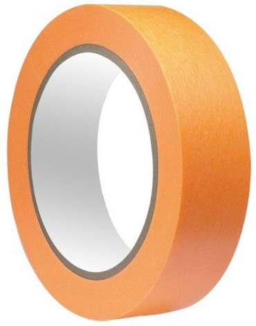 Лента малярная, рисовая бумага Master Color 9мм х 50м