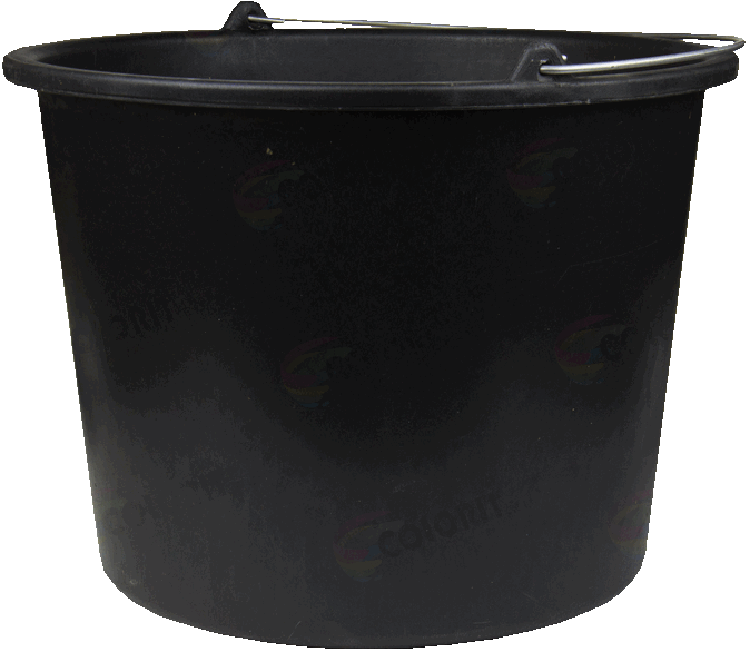 Ведро строительное черное 20 л