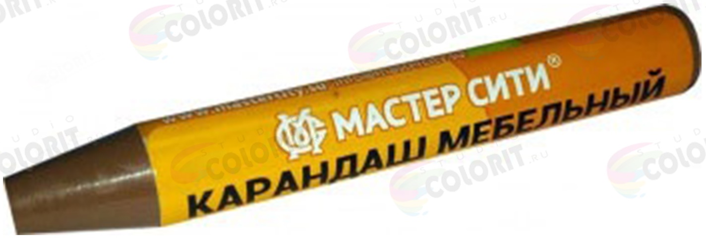 Карандаш мебельный Мастер Сити Ясень шимо темный 