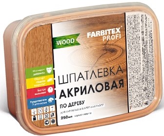 Шпатлевка по дереву FARBITEX дуб 0,4кг