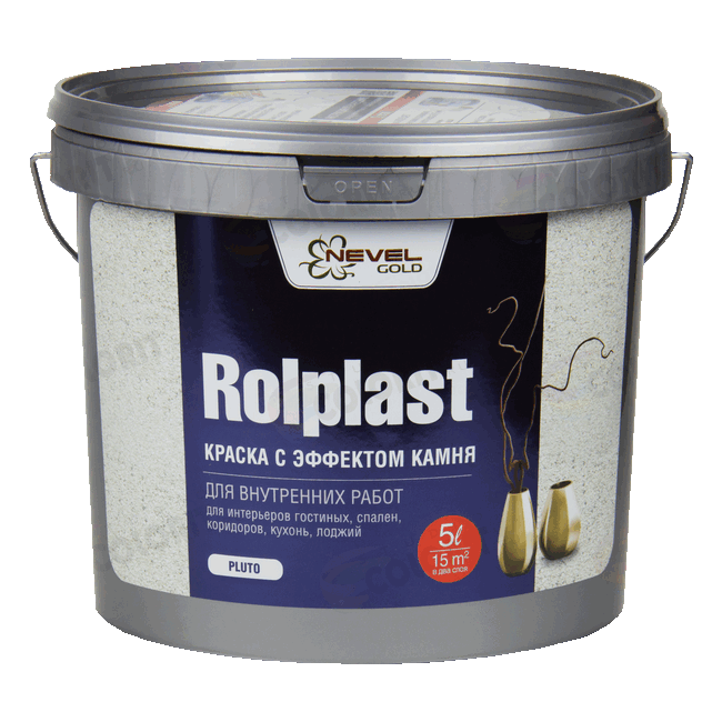 Декоративное покрытие ROLPLAST Pluto 5 кг