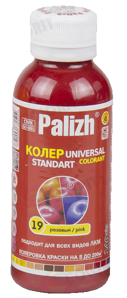 Паста колеровочная ПалИж №19 розовый 0,1л