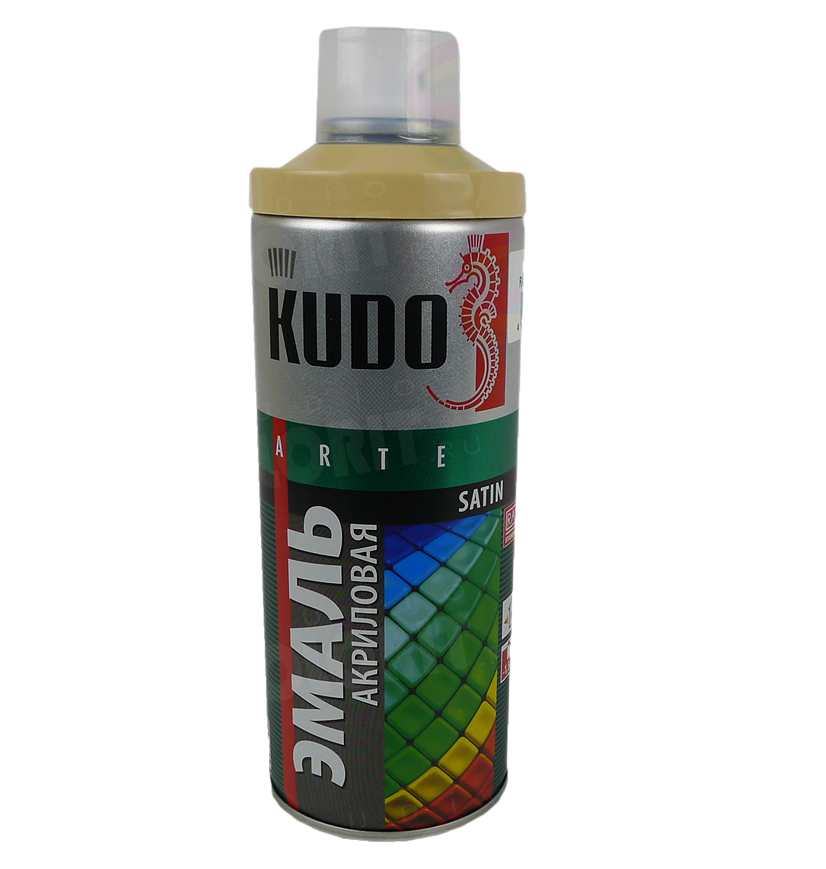 Эмаль универсальная акриловая KUDO satin RAL 1001 бежевая