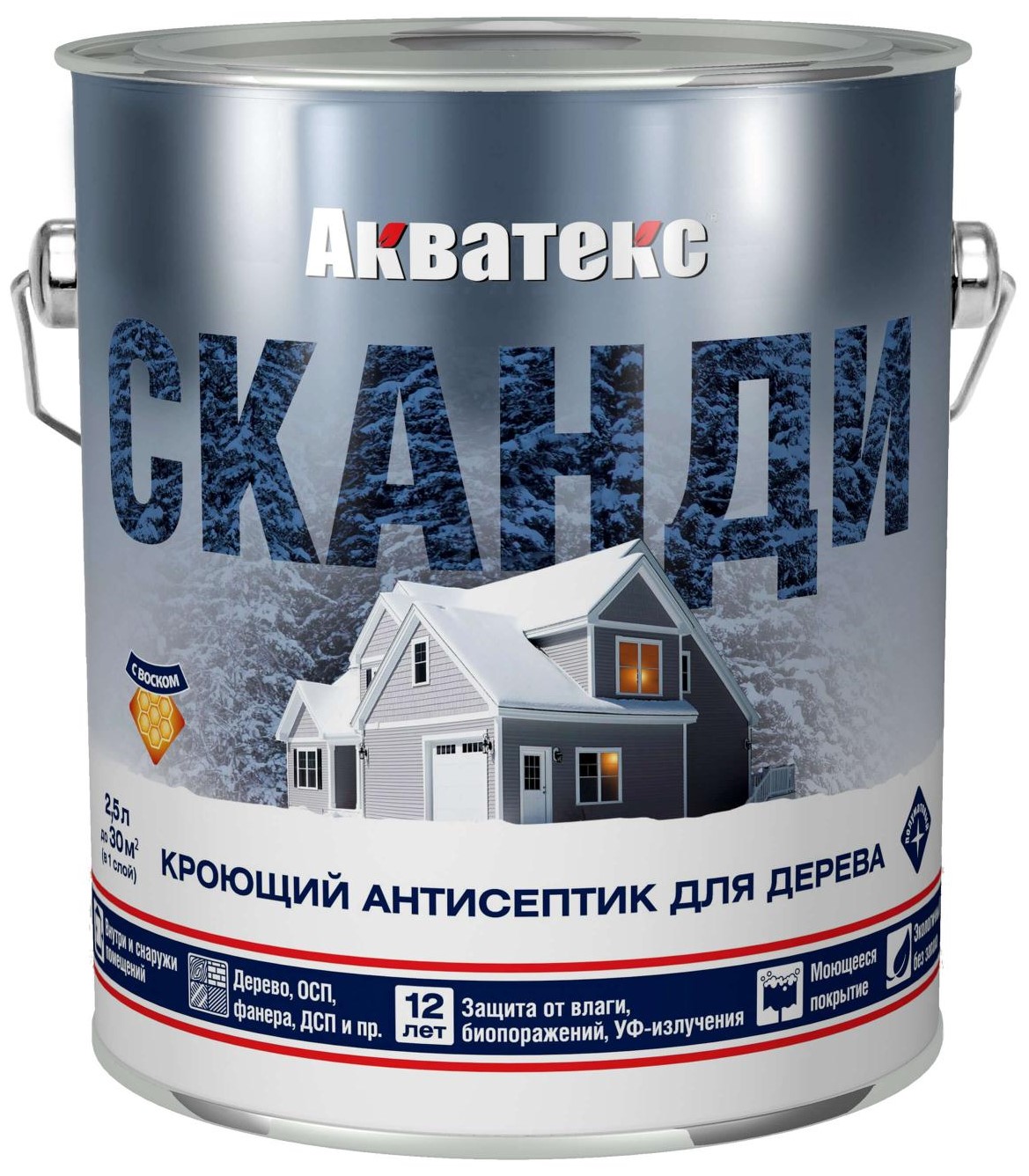 Антисептик Акватекс СКАНДИ фьорд 2,5 л