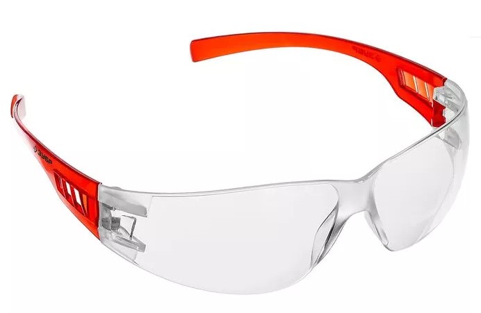 Очки защитные ЗУБР прозрачные
