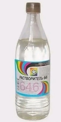 Растворитель 646 ЮНИХИМ 0,5л стекло