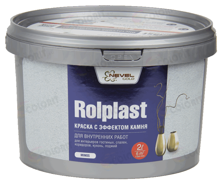 Декоративное покрытие ROLPLAST Minos 2 кг