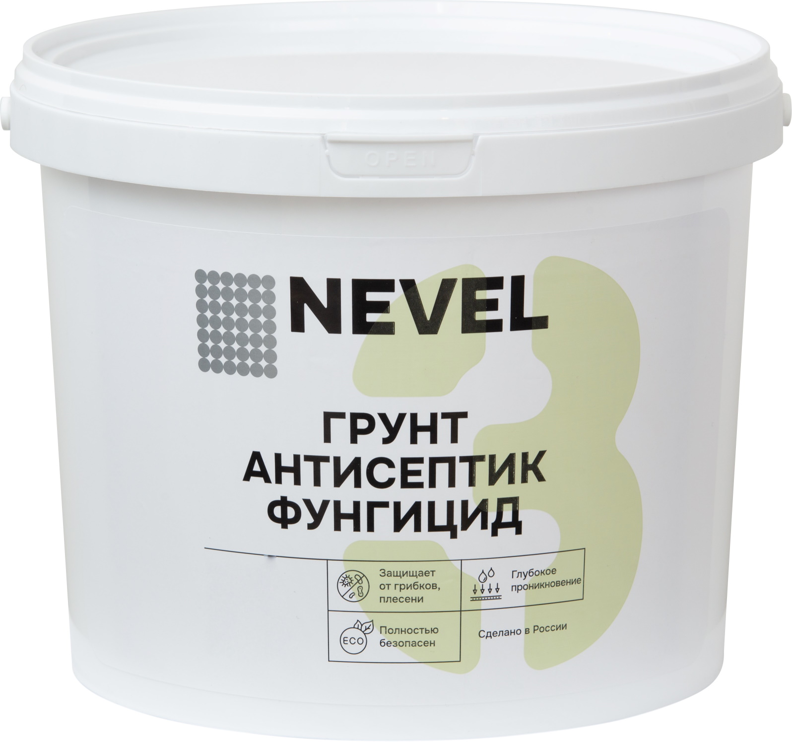 Грунт антисептик NEVEL 10 кг