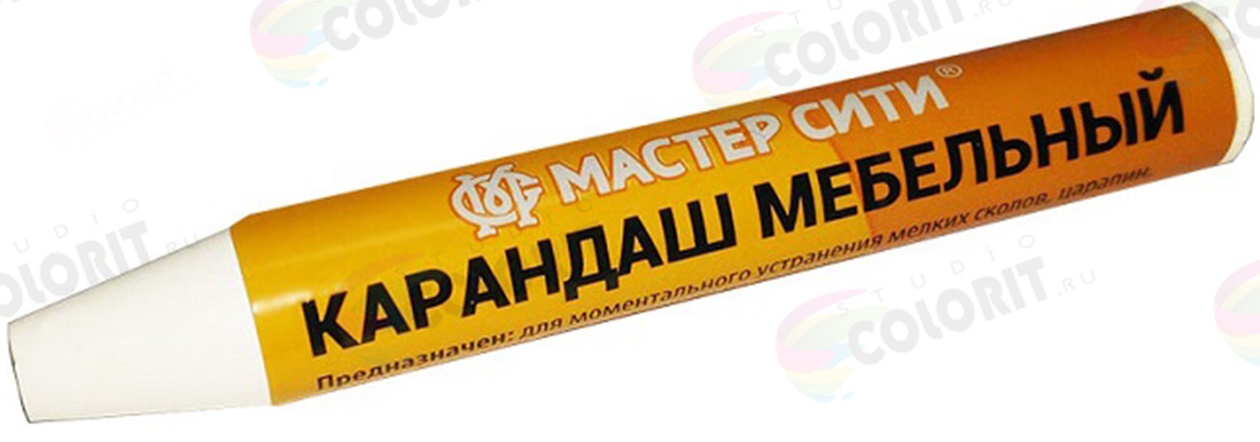 Карандаш мебельный Мастер Сити Белый 