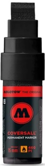 Маркер MASTERPIECE CoversAll 460PI черный 15 мм Molotow