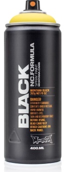 MONTANA Краска BLACK 50% четкий желтый 0,4л TR 1010 BLK