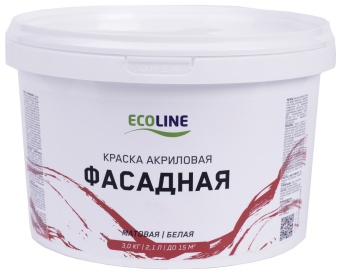 Фасадная Ecoline 3 кг
