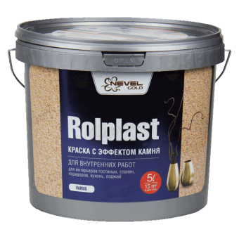 Nevel Gold Rolplast Varus Невел голд ролпласт варус краска с эффектом камня 5 л