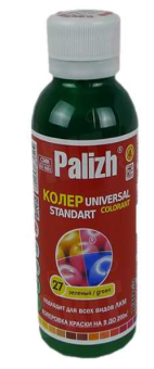 Паста колеровочная ПалИж №27 зеленый 0,1л