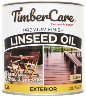 Масло льняное TimberCare Linseed Oil прозрачный 2,5л