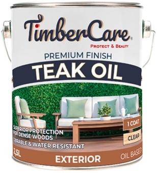 Натуральное тиковое масло TimberCare Teak Oil прозрачный 2,5л