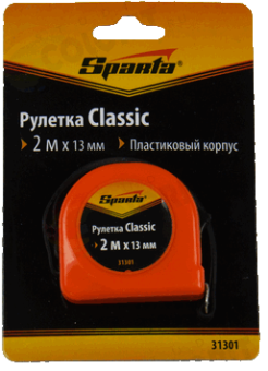 Sparta Рулетка Classic 2 на13 пластиковый корпус