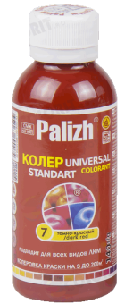 КОЛЕР УНИВЕРСАЛЬНЫЙ PALIZH ПАЛИЖ ТЕМНО-КРАСНЫЙ