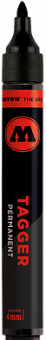 Маркер Tagger Speedflow 1-4mm черный Molotow