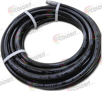 Шланг пластмассовый для моделей ControlPro, чёрный 15 м