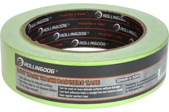Лента малярная для деликатных поверхностей 30 мм х 50 м