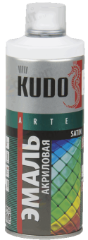 ЭМАЛЬ АКРИЛОВАЯ SATIN KUDO КУДО 9003