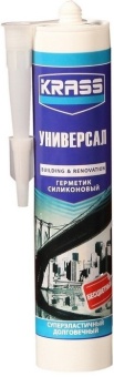 Герметик универсальный KRASS бесцветный 300 мл