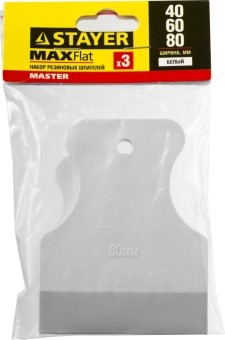 Шпатель резиновый набор STAYER