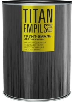 Грунт-эмаль ОРЕОЛ TITAN 0.9 кг